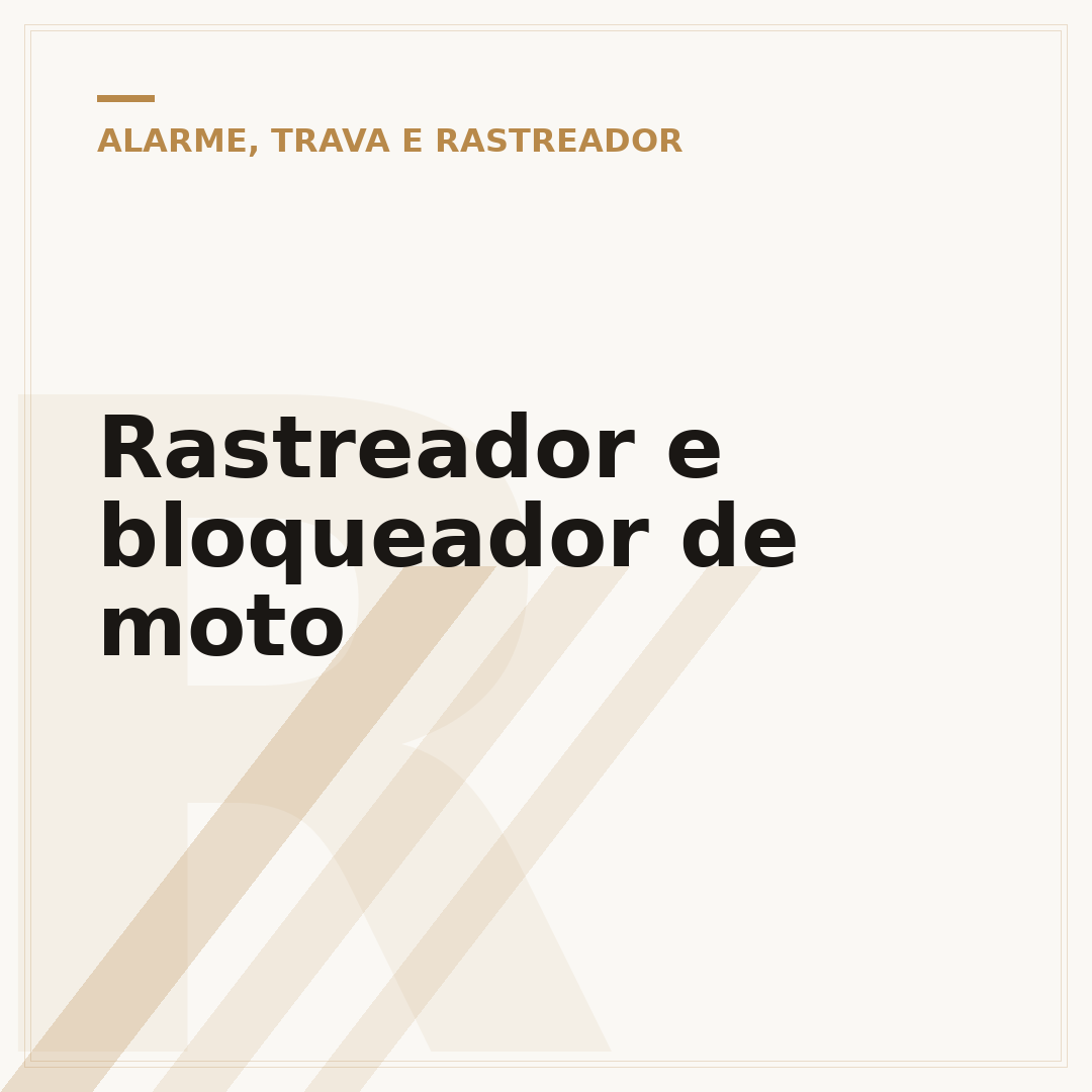 Rastreador e bloqueador de moto