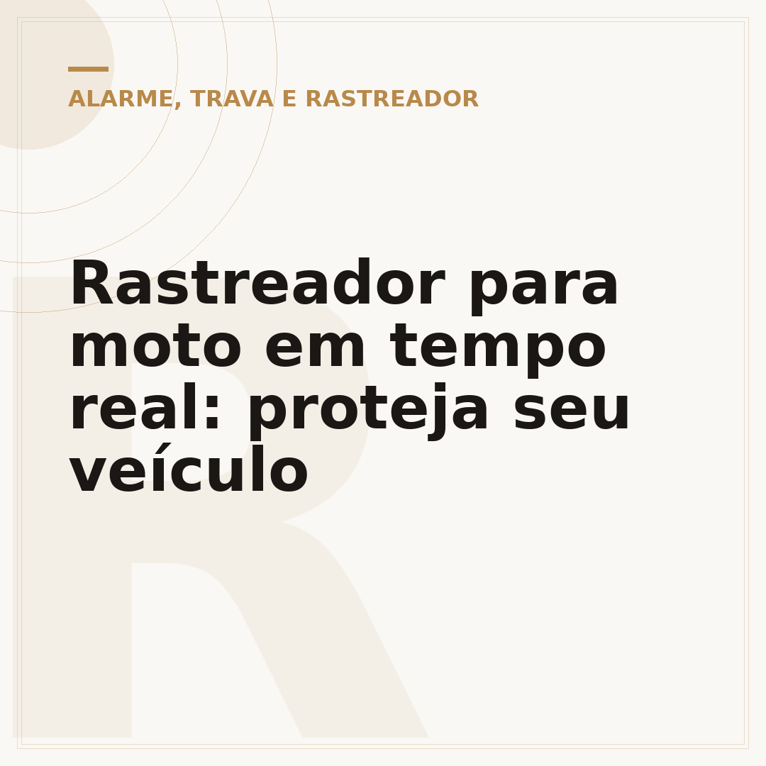 Rastreador para moto em tempo real: proteja seu veículo