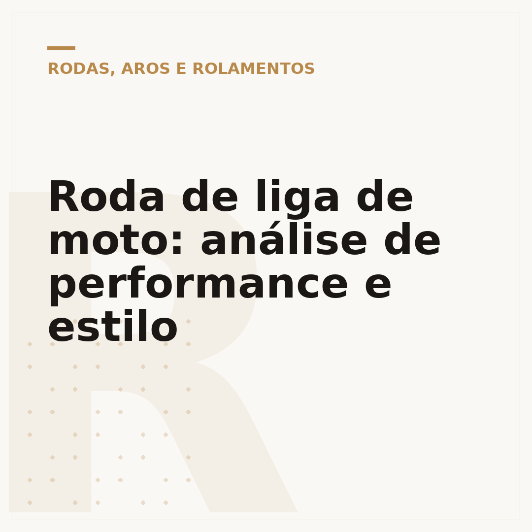 Roda de liga de moto: análise de performance e estilo