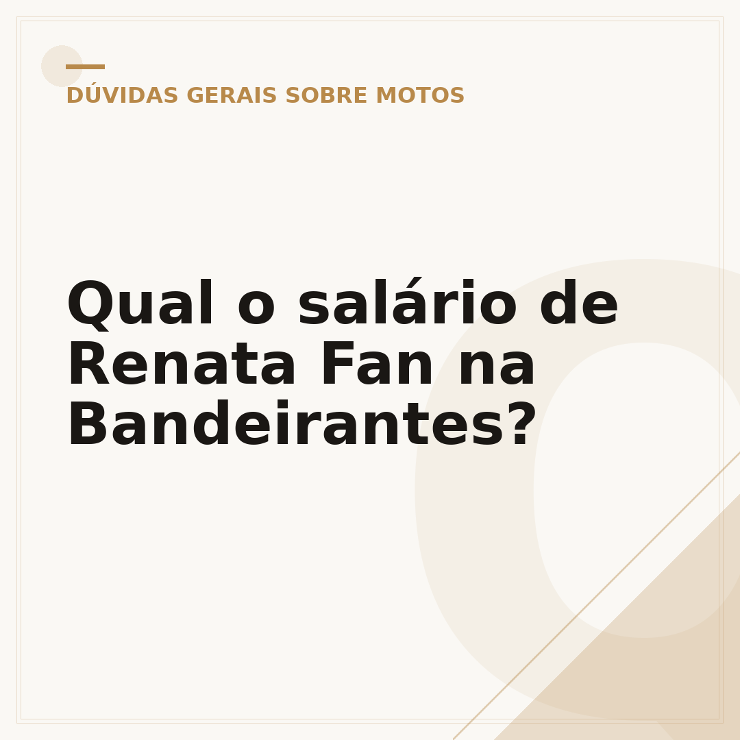 Qual o salário de Renata Fan na Bandeirantes?