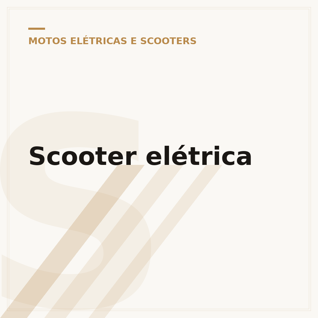 Scooter elétrica