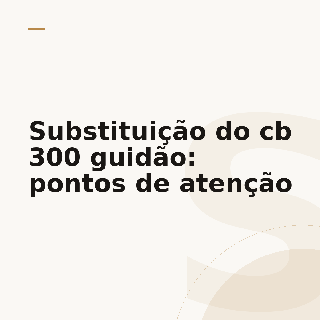 Substituição do cb 300 guidão: pontos de atenção