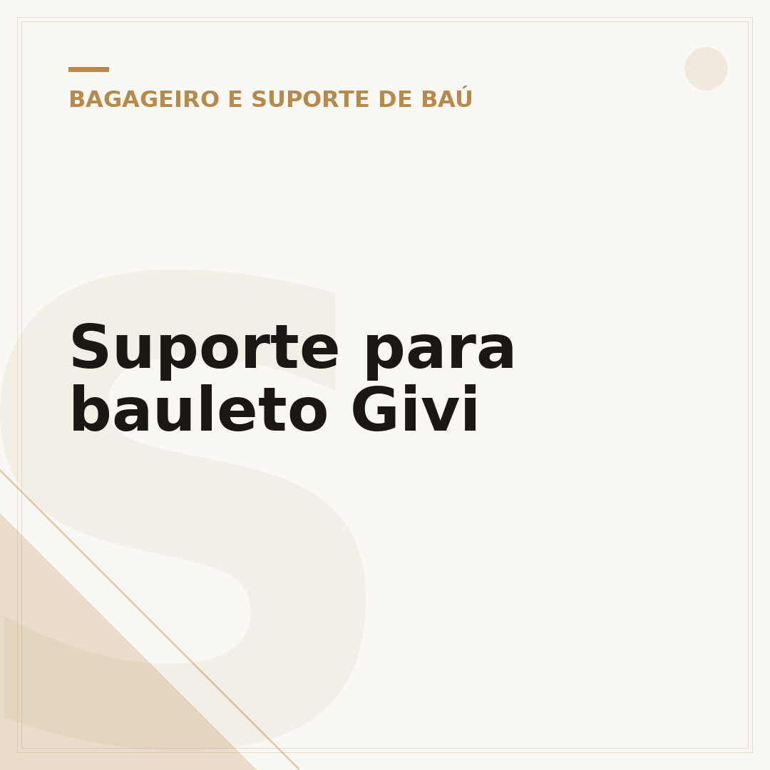 Suporte para bauleto Givi