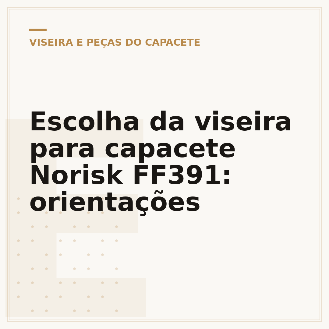 Escolha da viseira para capacete Norisk FF391: orientações