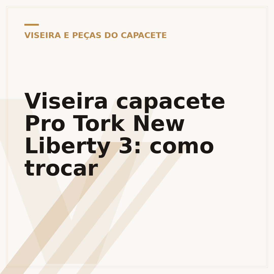 Viseira capacete Pro Tork New Liberty 3: como trocar