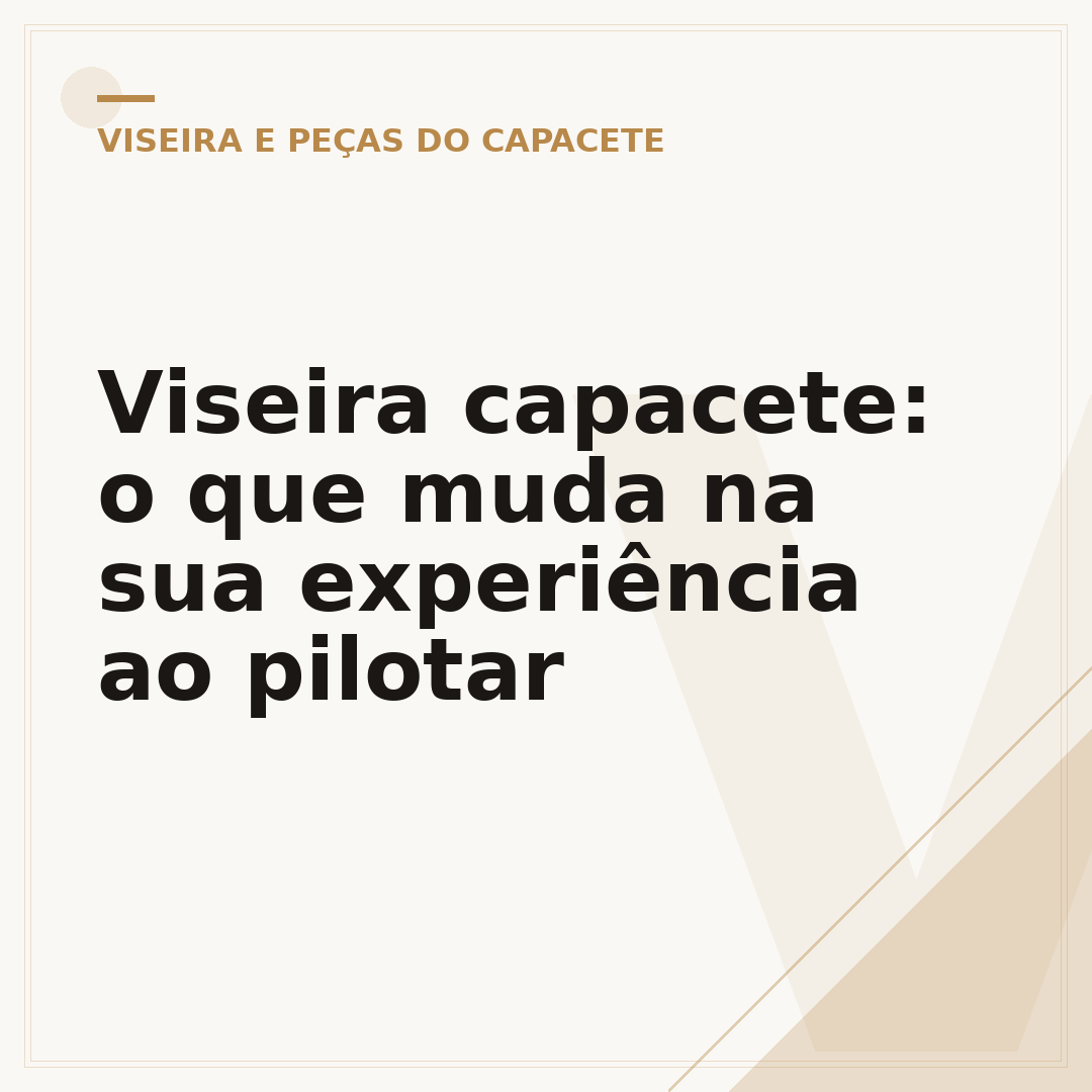Viseira capacete: o que muda na sua experiência ao pilotar